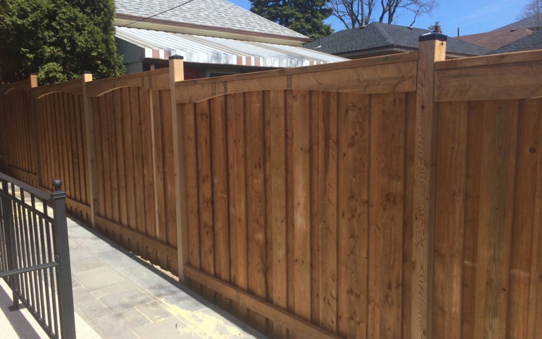 Lg Good Neighbor Provincial Wood Fence Backyard Fences Wood Fence Design Fence Design